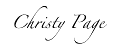 Christy Page signature
