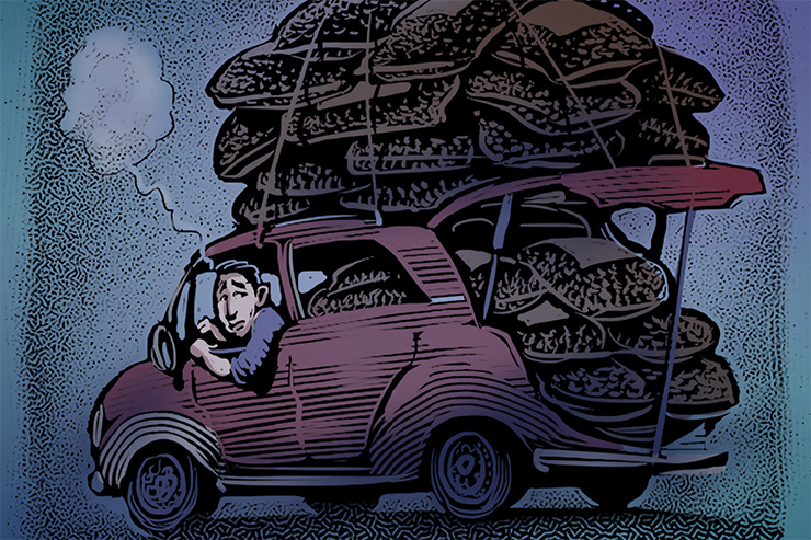 Quick Mulch Job Food Gardening Network