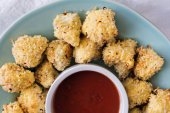 Baked Cauliflower Tots