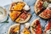 Grilled Personal Pizzas