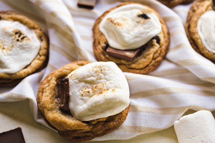 Homemade S’mores Cookies