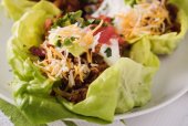 Mexican Turkey Lettuce Wraps