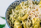 Pesto and Walnut Tortellini