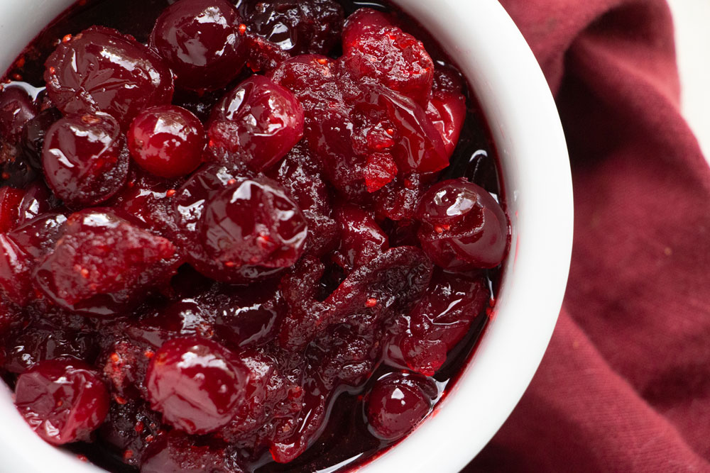 cranberry sauce