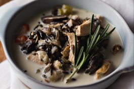 Cozy Chicken and Wild Rice Soup