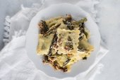 Healthy Ravioli with Walnuts