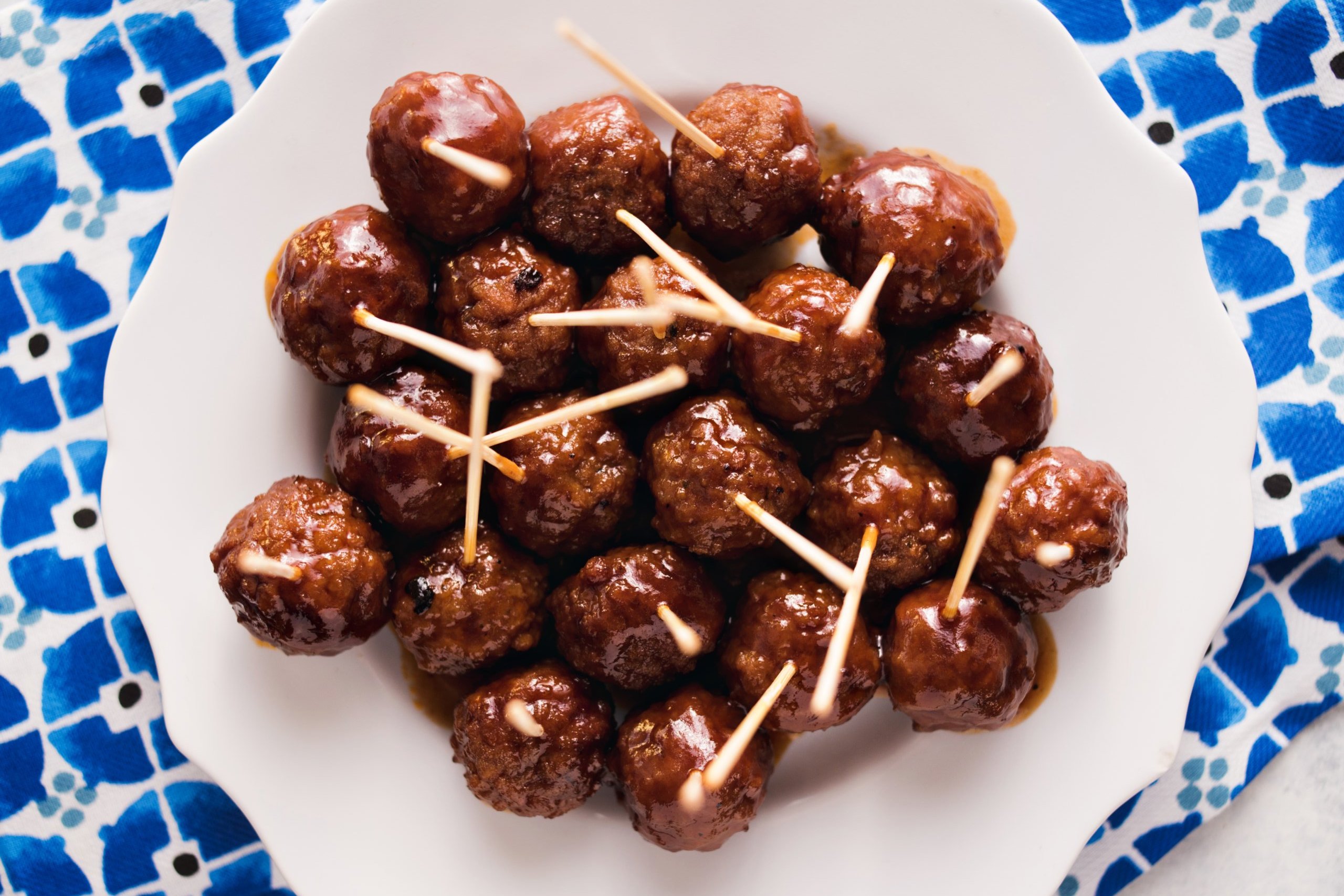 Stadium Slow Cooker Meatballs Food Gardening Network