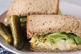 5 Minute Egg Salad Sandwiches
