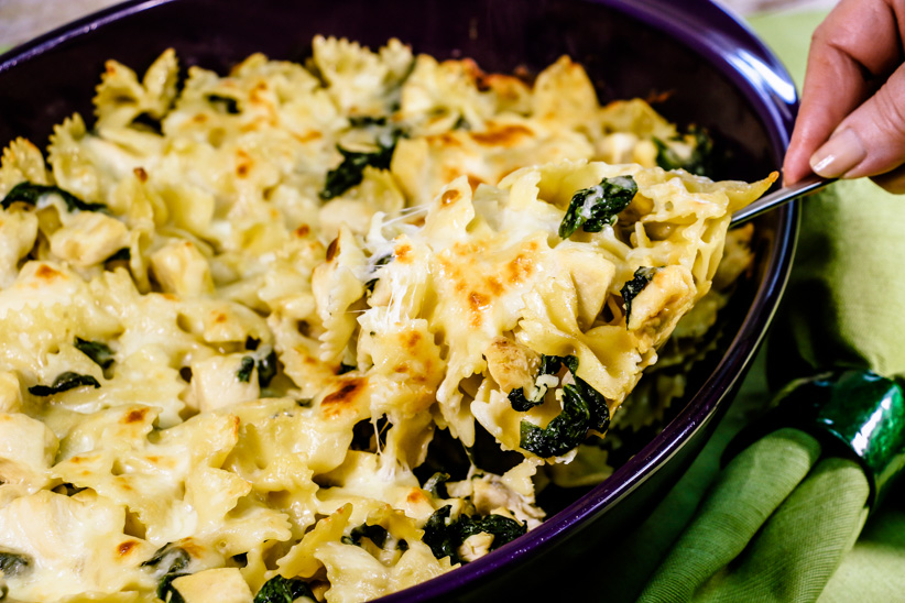 Baked Chicken Pasta Casserole Food Gardening Network