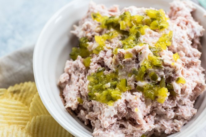 Ham Salad with Pickle Relish