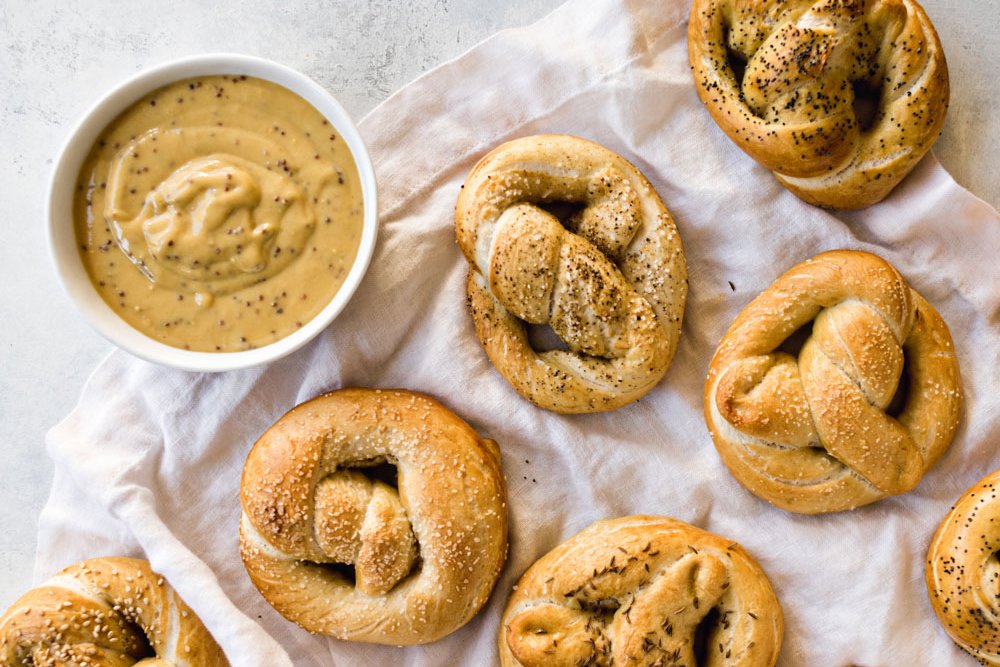 Sourdough Soft Pretzels Food Gardening Network