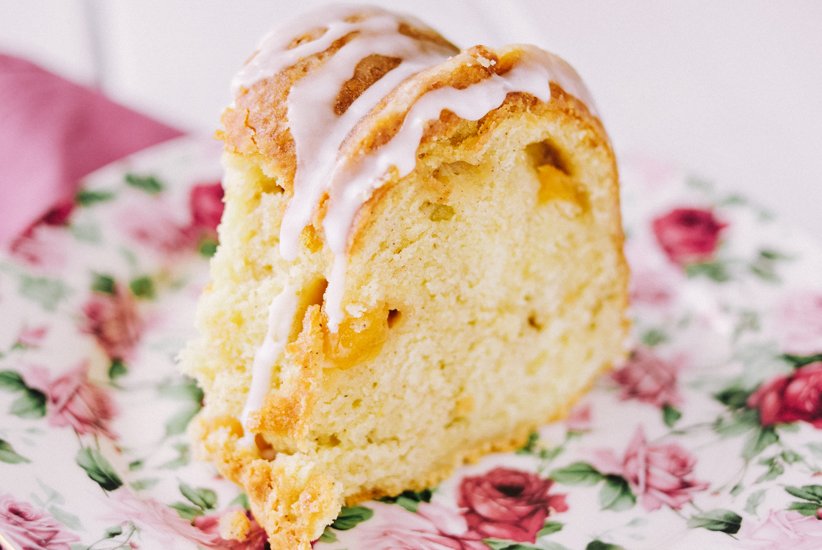 Just Peachy Pound Cake - Food Gardening Network