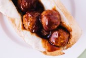 Simple Meatball Sandwiches