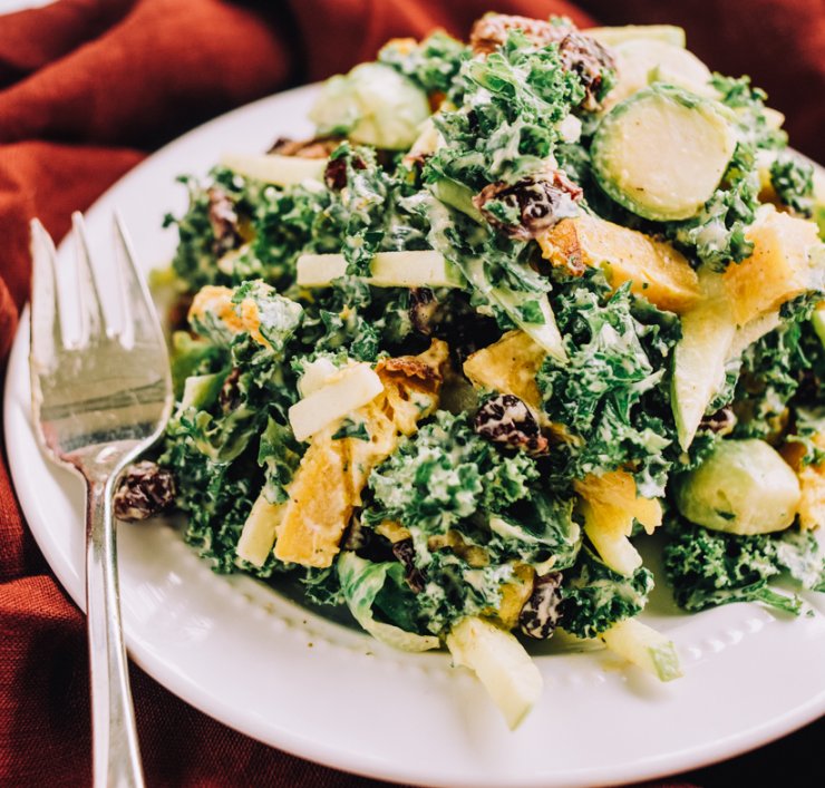 Apple & Acorn Squash Salad