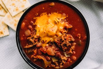 Easy Slow Cooker Beef Chili