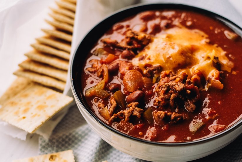 Easy Slow Cooker Beef Chili Food Gardening Network