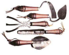 Fisher Blacksmithing Garden Tools