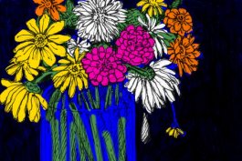 Waiting for Zinnias