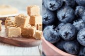 Blueberry Pie Fudge