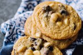 Cranberry White Chocolate Macadamia Cookies