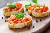 fresh bruschetta