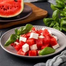 Basil-Watermelon Salad-image