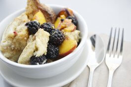 Spiced Blackberry and Peach Compote