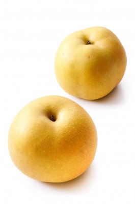 Shinseiki Pear: Pyrus pyrifolia “Shinseiki” (Asian Pear)