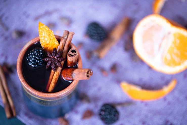 Blackberry Mulled Wine