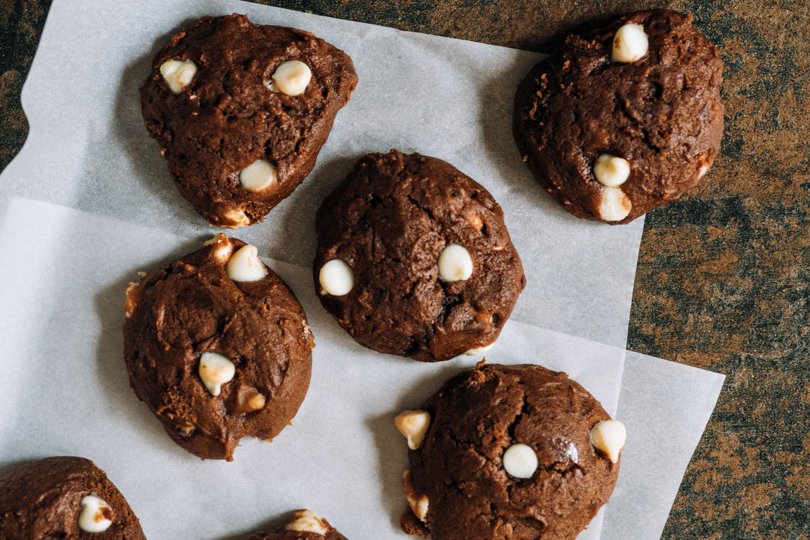 Mocha Dot Cookies - Food Gardening Network