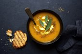 Pumpkin sage soup