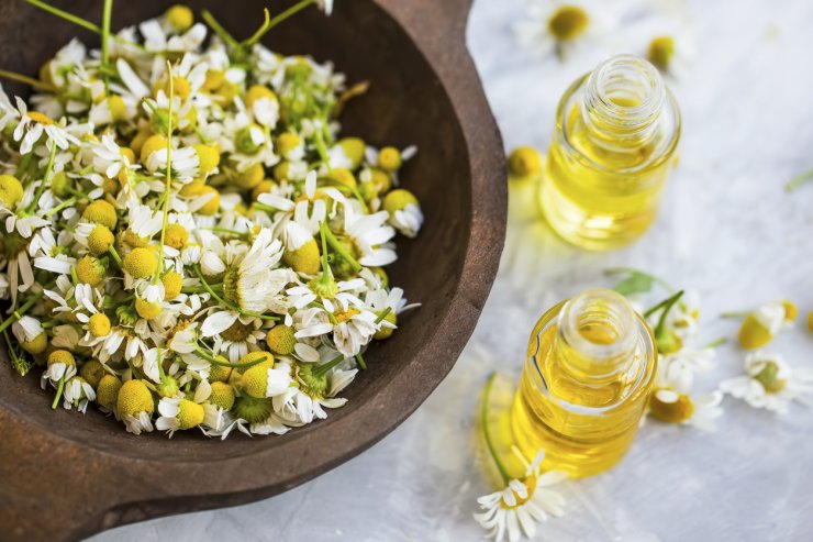 Home remedies using chamomile.