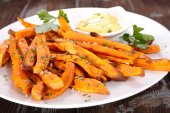 Sweet potato fries - oven fries