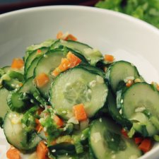 Easy Asian Cucumber Salad -image