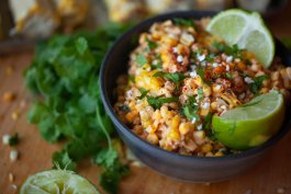 Fresh Grilled Mexican Street Corn Salad