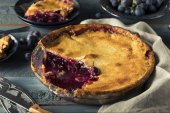 Grape and Pear Pie.