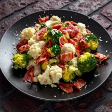 Broccoli-Cauliflower Salad-image