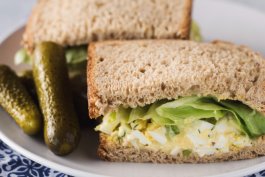 Easy Egg Salad Sandwich