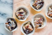 No-Bake Coconut Cherry Praline Bites