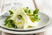 Shaved fennel salad