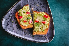 Strawberry Avocado Toast