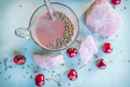 Cherry Lavender Moon Milk