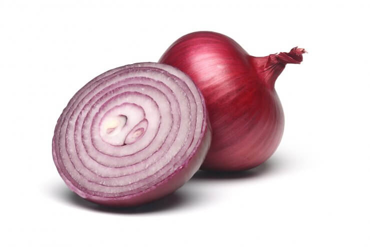 Southport Red Globe Onions