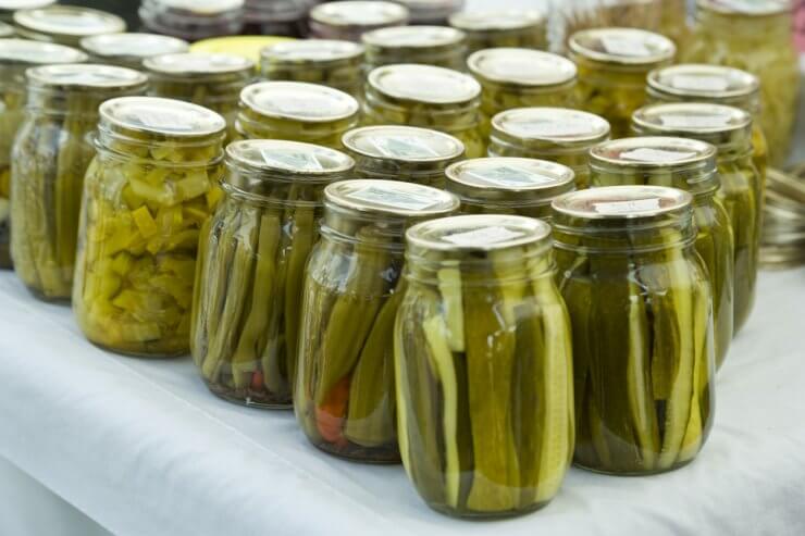 kids farm stand ideas: pickles