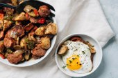 30-Minute Kielbasa Hash