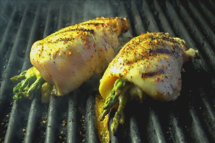 Asparagus Stuffed Chicken