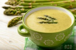 Healthy Cream of Asparagus Soup