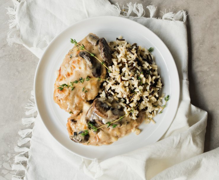 Easy Cheesy Chicken a la Gloria Casserole Food Gardening Network