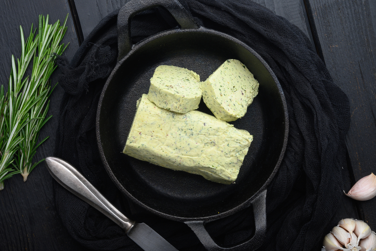 GarlicRosemary Butter Food Gardening Network