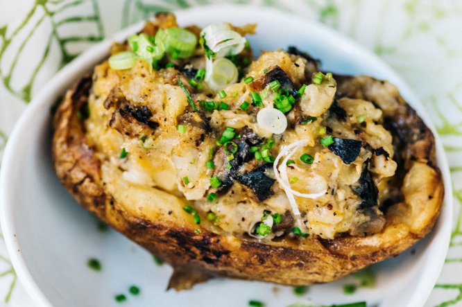 Grilled Potato Boats